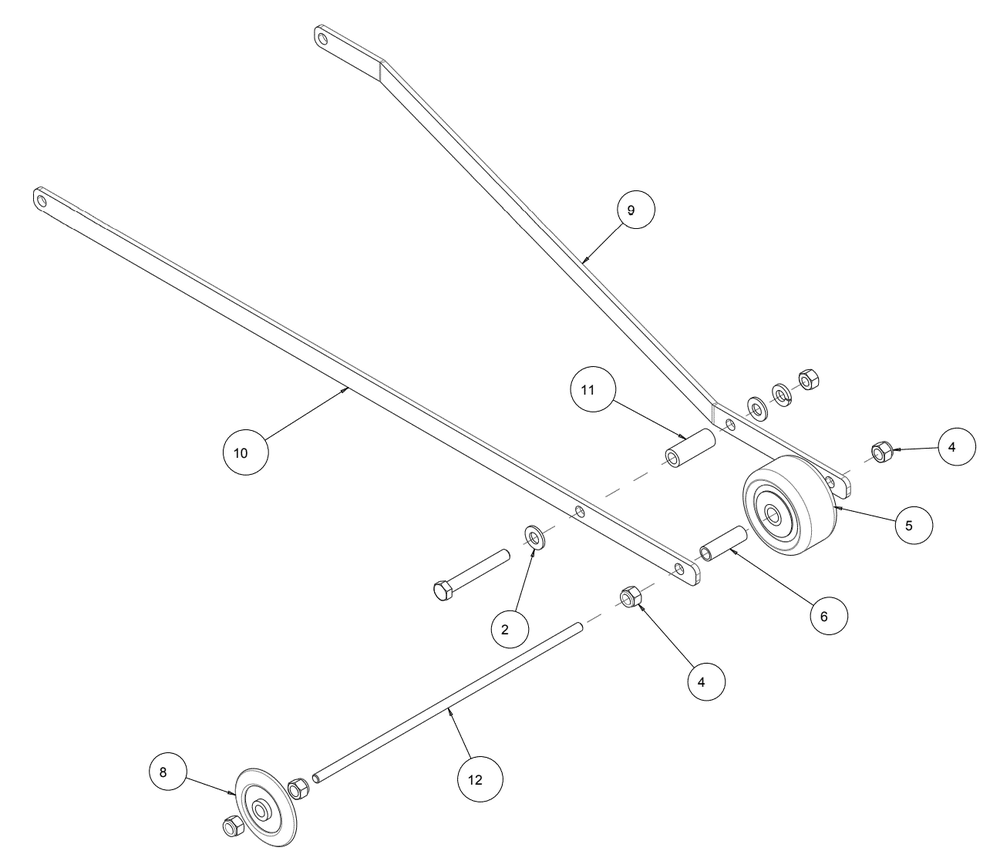 Section 10 Diagram and Parts List for MK-1610B 168611 MK Diamond Concrete Saw